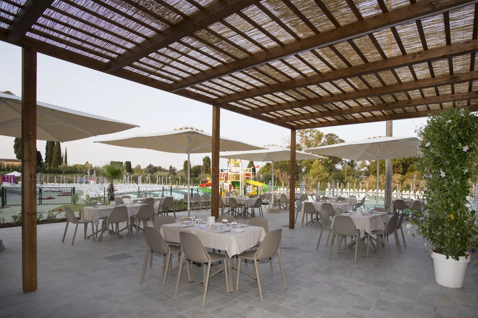 Sisan Family Resort Cisano di Bardolino - App 3 pax-Parkfaciliteiten