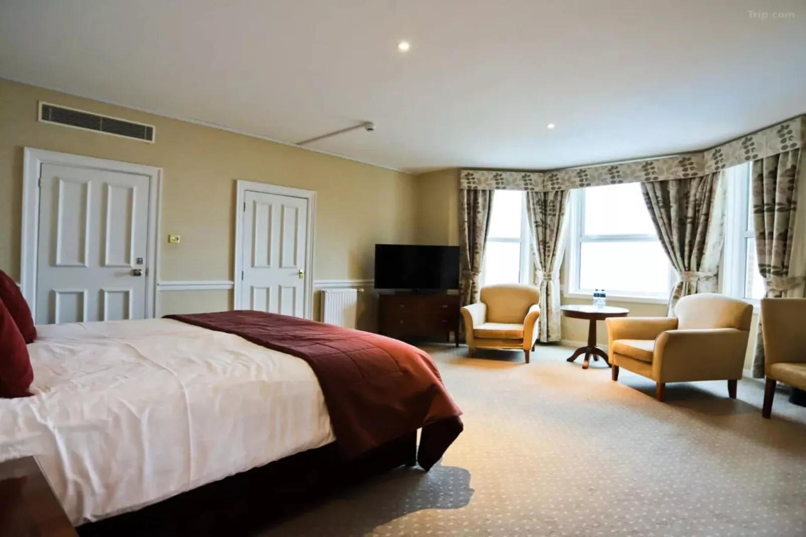 Deluxe Double Suite with View-Slaapkamer