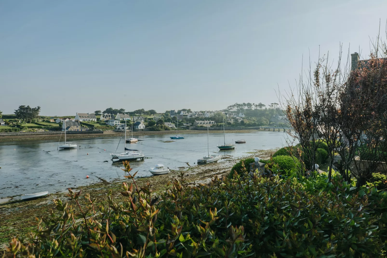 Maison de Vacances vue mer Le Conquet-Uitzicht zomer