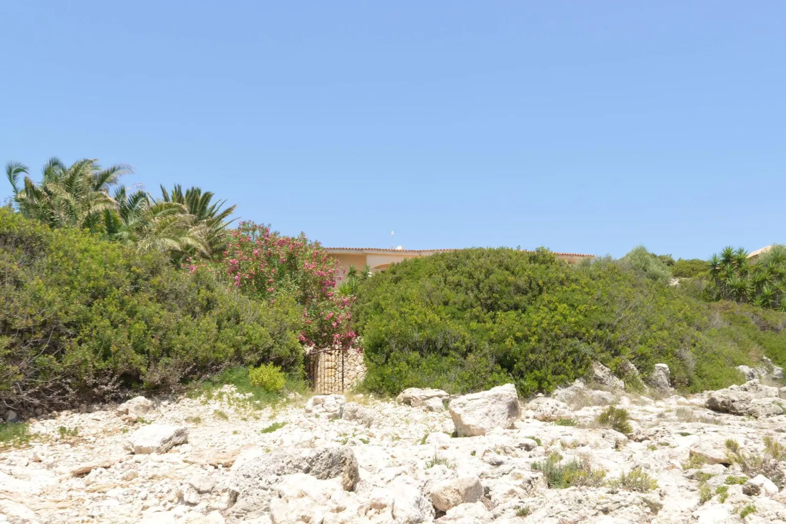 Villa AcquaDiMare direkt am Meer in Fontane Bianche-Uitzicht zomer