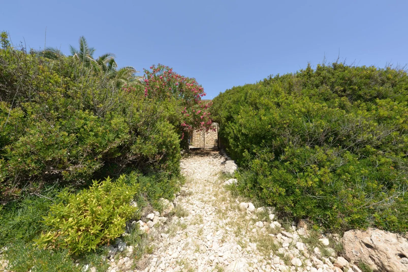 Villa AcquaDiMare direkt am Meer in Fontane Bianche-Uitzicht zomer