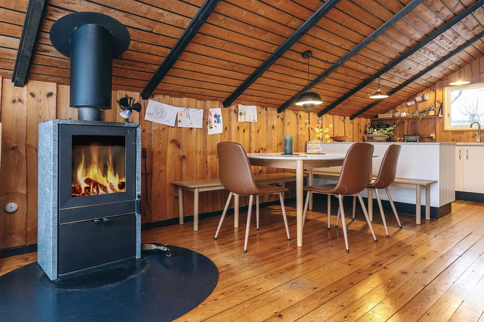 Vakantiehuis bij vismeer