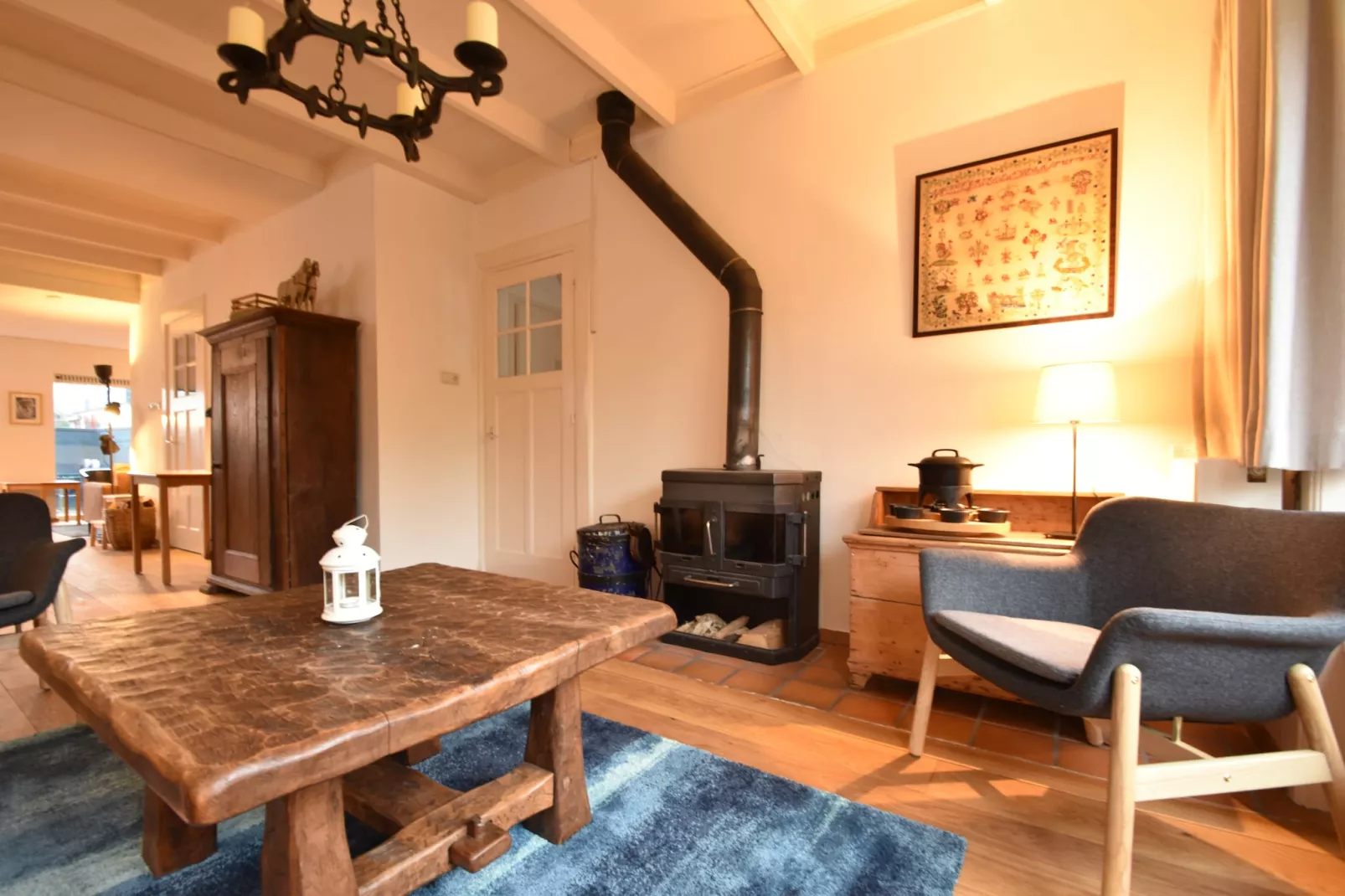 Bergens Roodborstje-Woonkamer