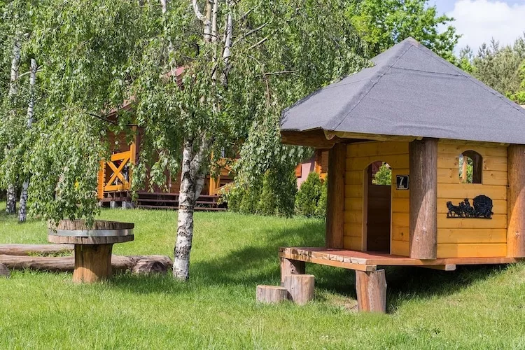 Domki letniskowe Dąbie-Tuinen zomer