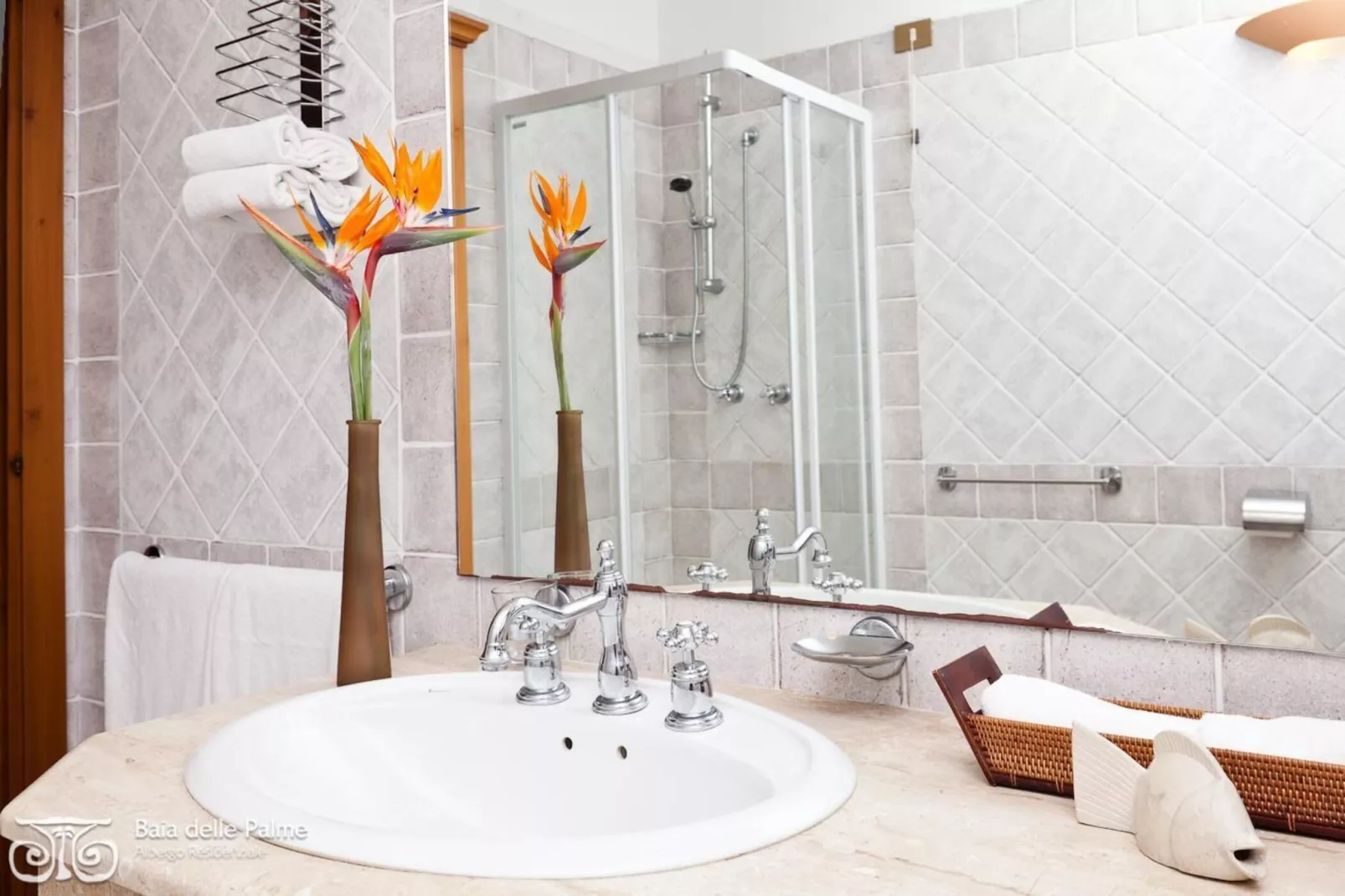 BAIA DELLE PALME-Trilo 6 - Badkamer