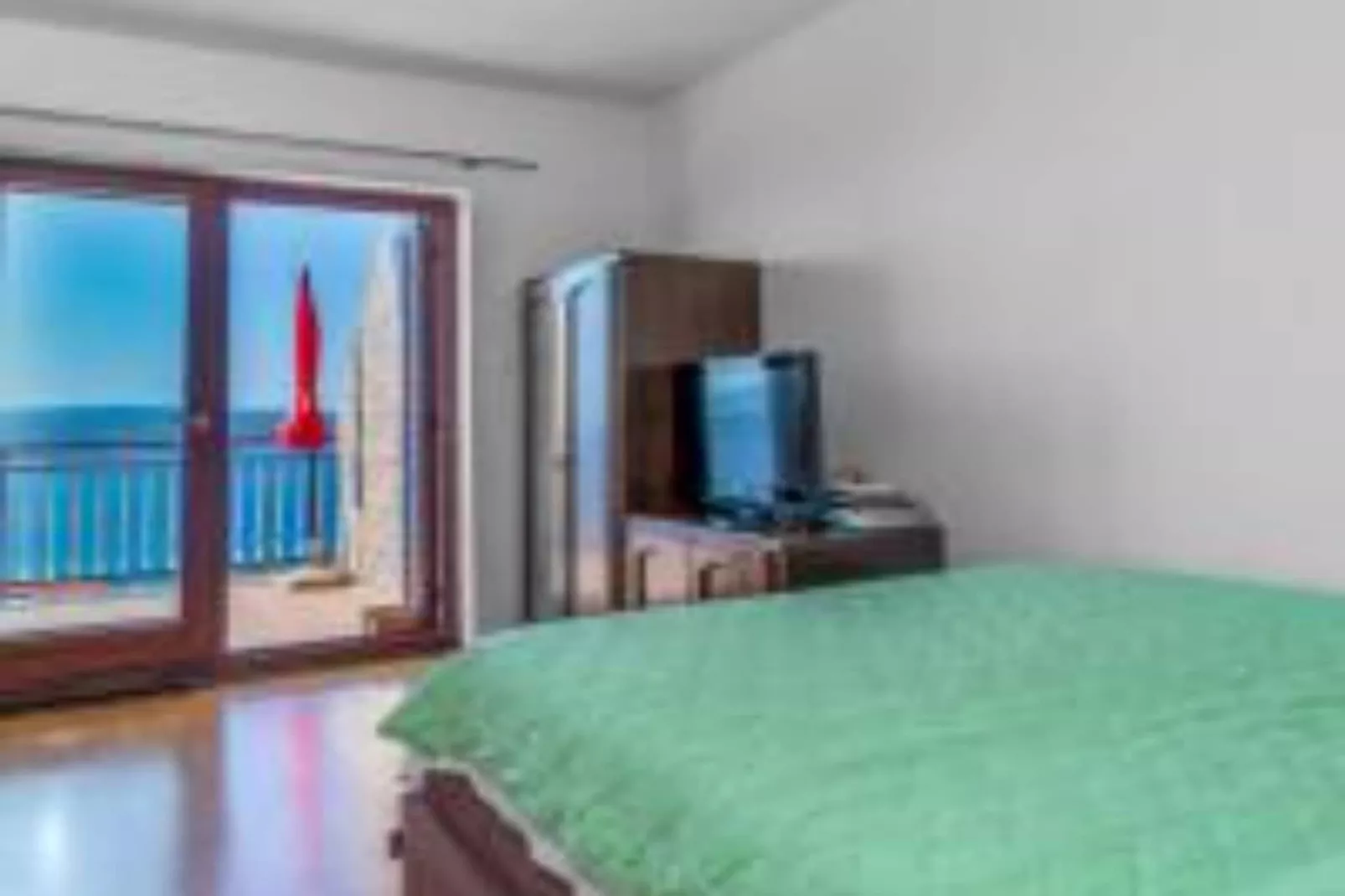 Apartments Panorama - Two Bedroom Apartment with  Terrace and Sea View (1)-Slaapkamer