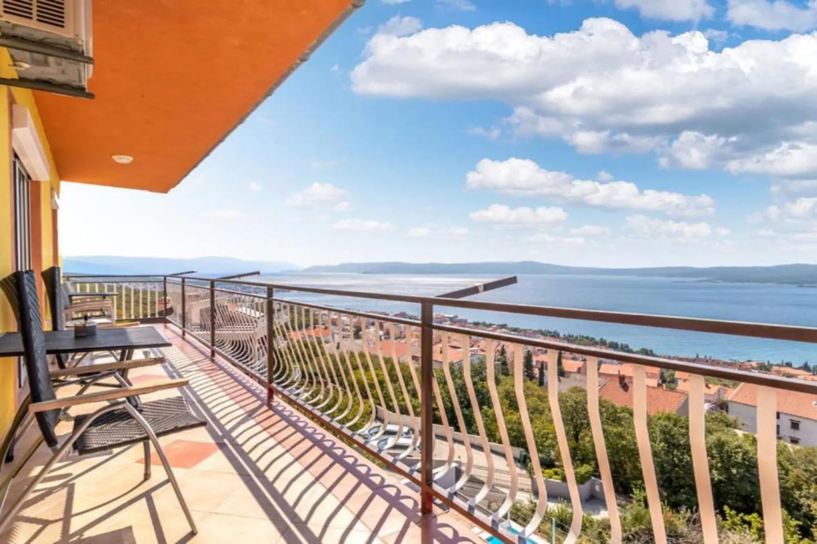 Apartments Panorama - Two Bedroom Apartment with  Terrace and Sea View (1)-Terrasbalkon