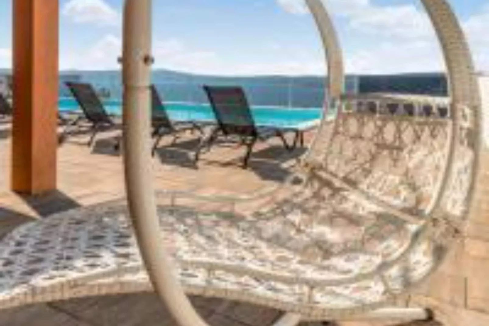 Apartments Panorama - Two Bedroom Apartment with  Terrace and Sea View (1)-Zwembad