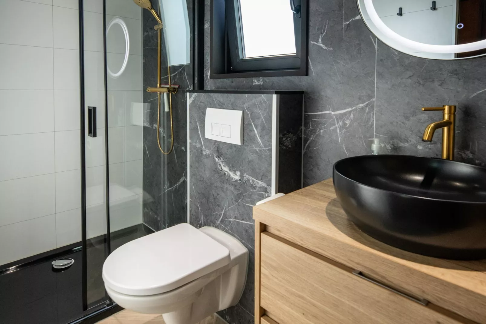 Wellnesslodge Specht 2p-Badkamer