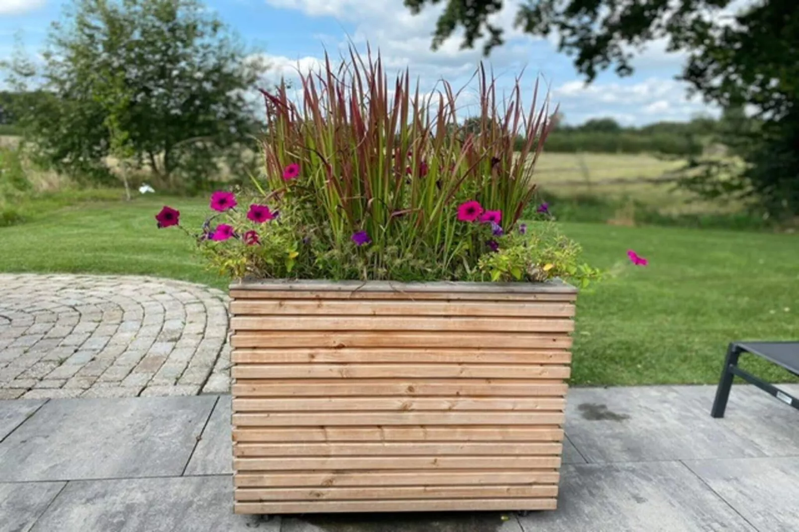 Wellnesslodge Specht 2p-Tuinen zomer