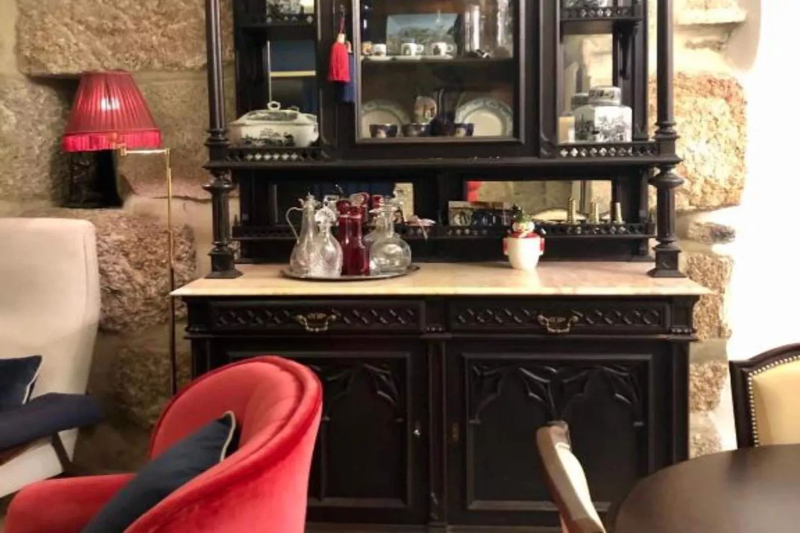 Casa da Ventozella/Triple Room with Private Bathroom-Eetkamer