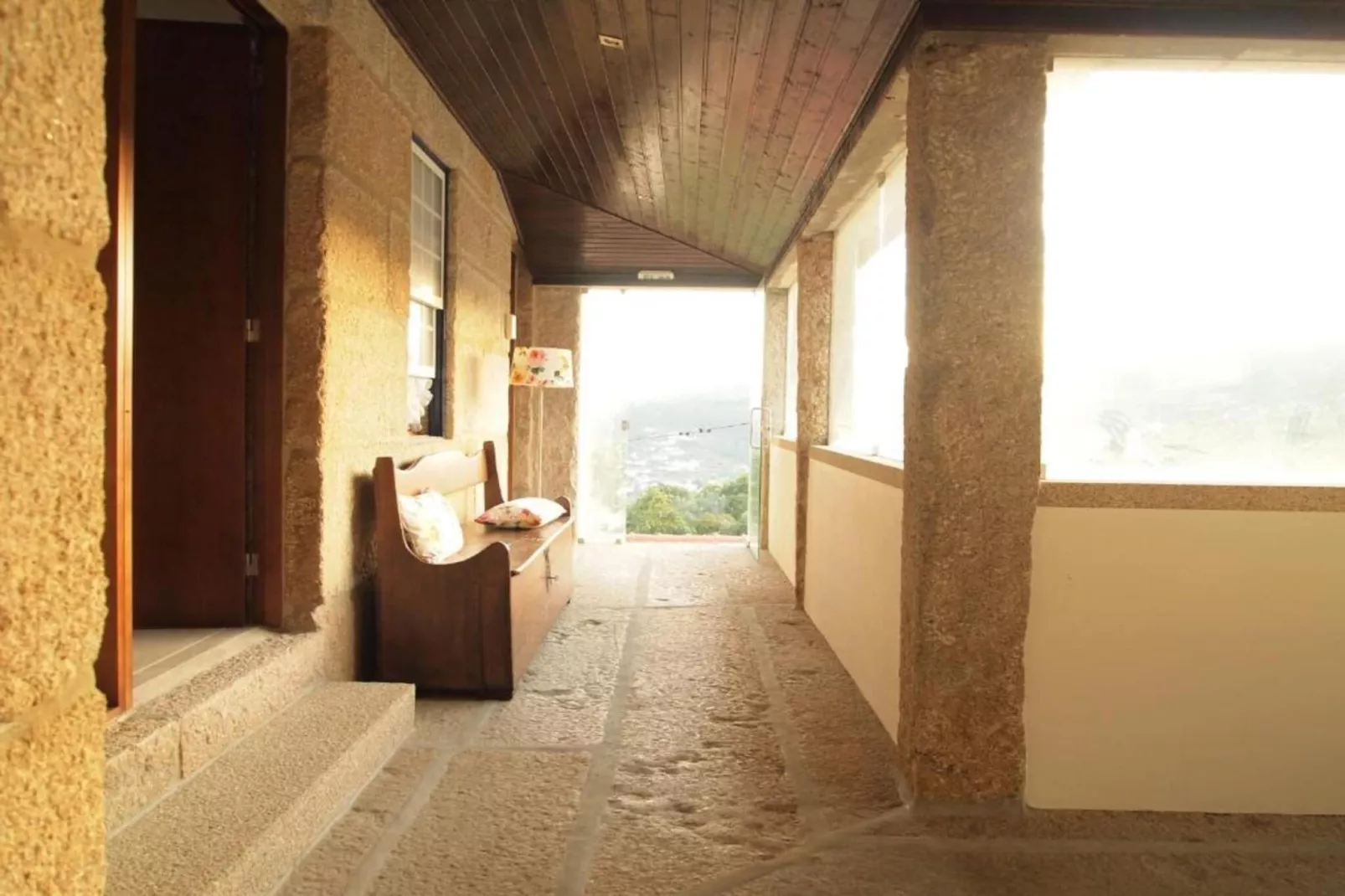 Casa da Ventozella/Triple Room with Private Bathroom-Terrasbalkon