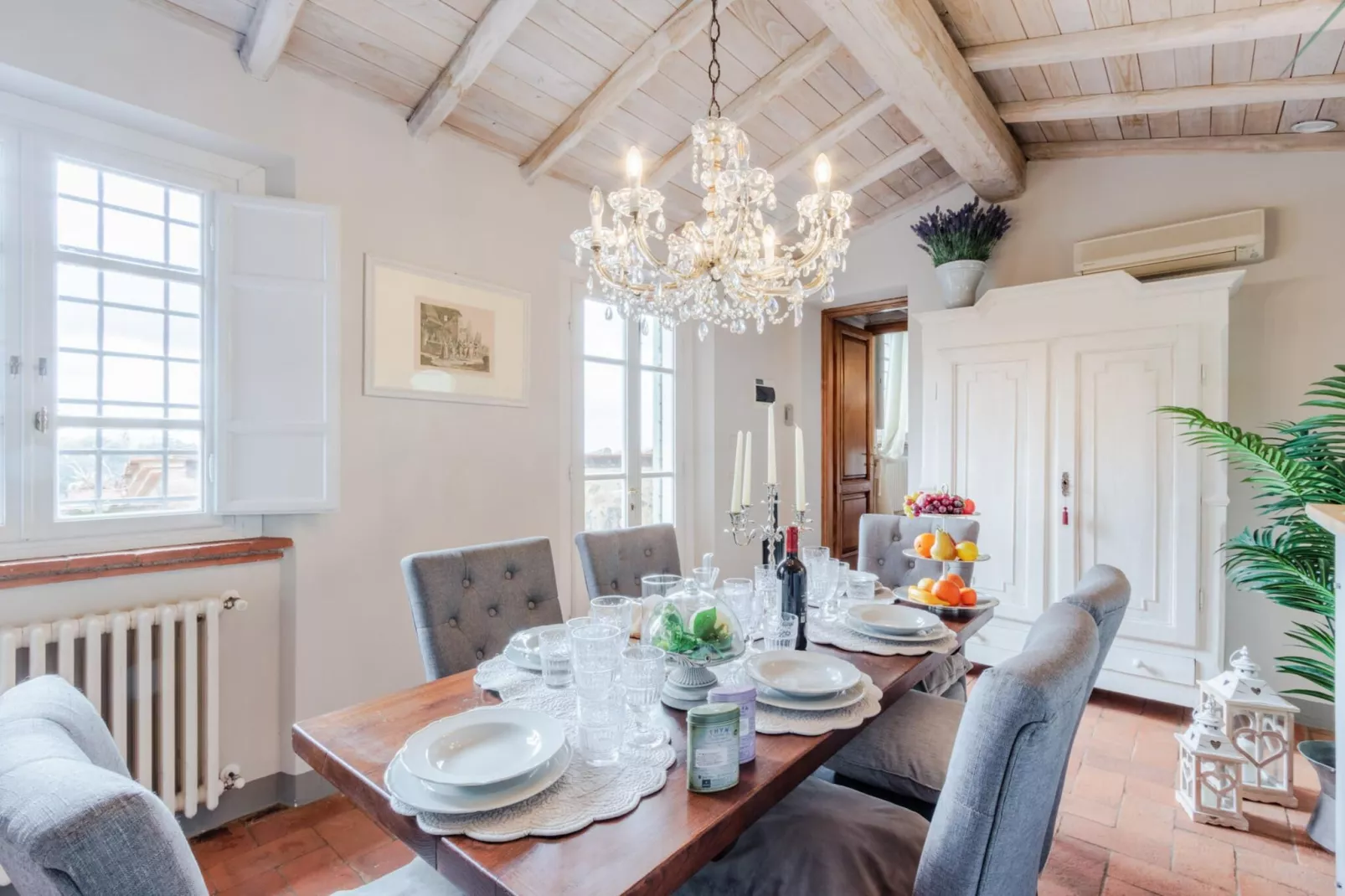 La Macina Farmhouse - Eetkamer