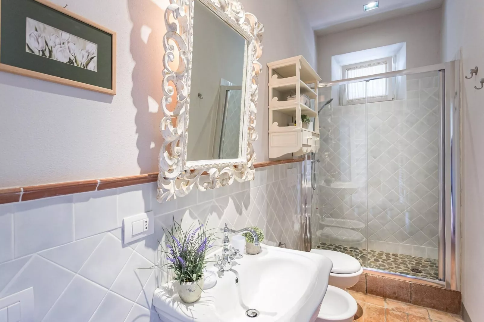 La Macina Farmhouse - Badkamer