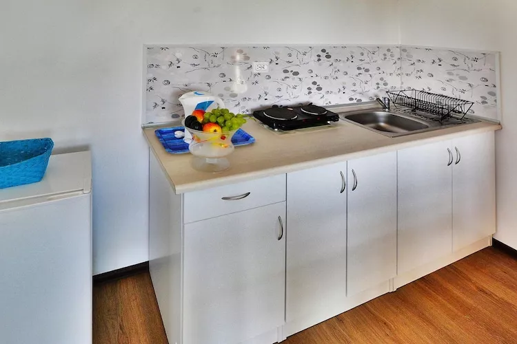 Piętrowy dom wakacyjny z tarasem 40 m2 dla 4 osób Jarosławiec-Keuken