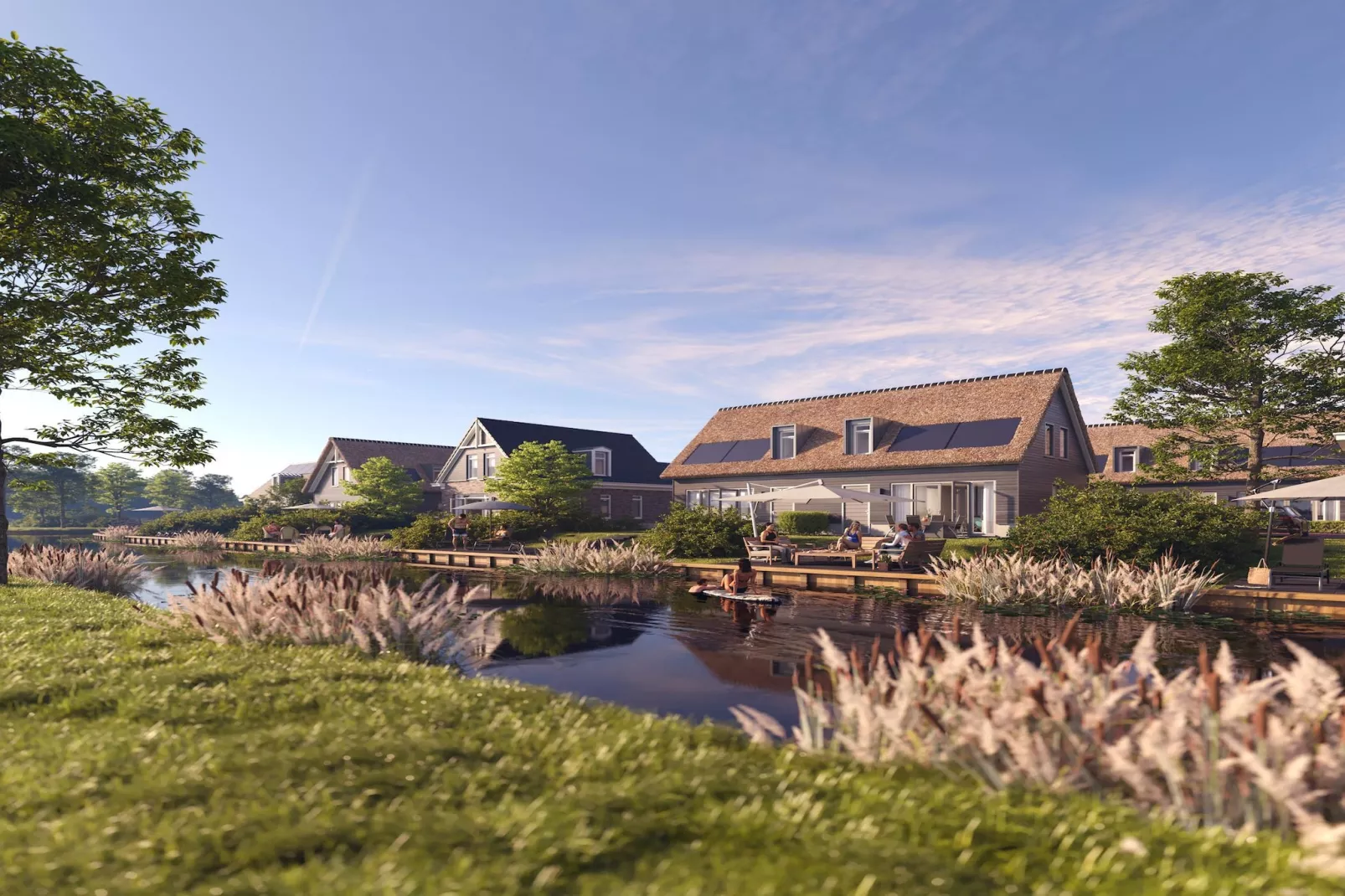 Dijkhuys - Gebieden zomer 1km