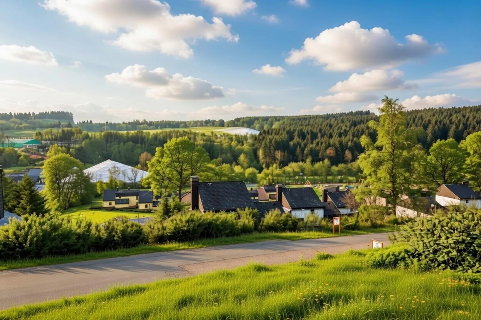 Comfort Eingang 6P - Basic - Uitzicht zomer