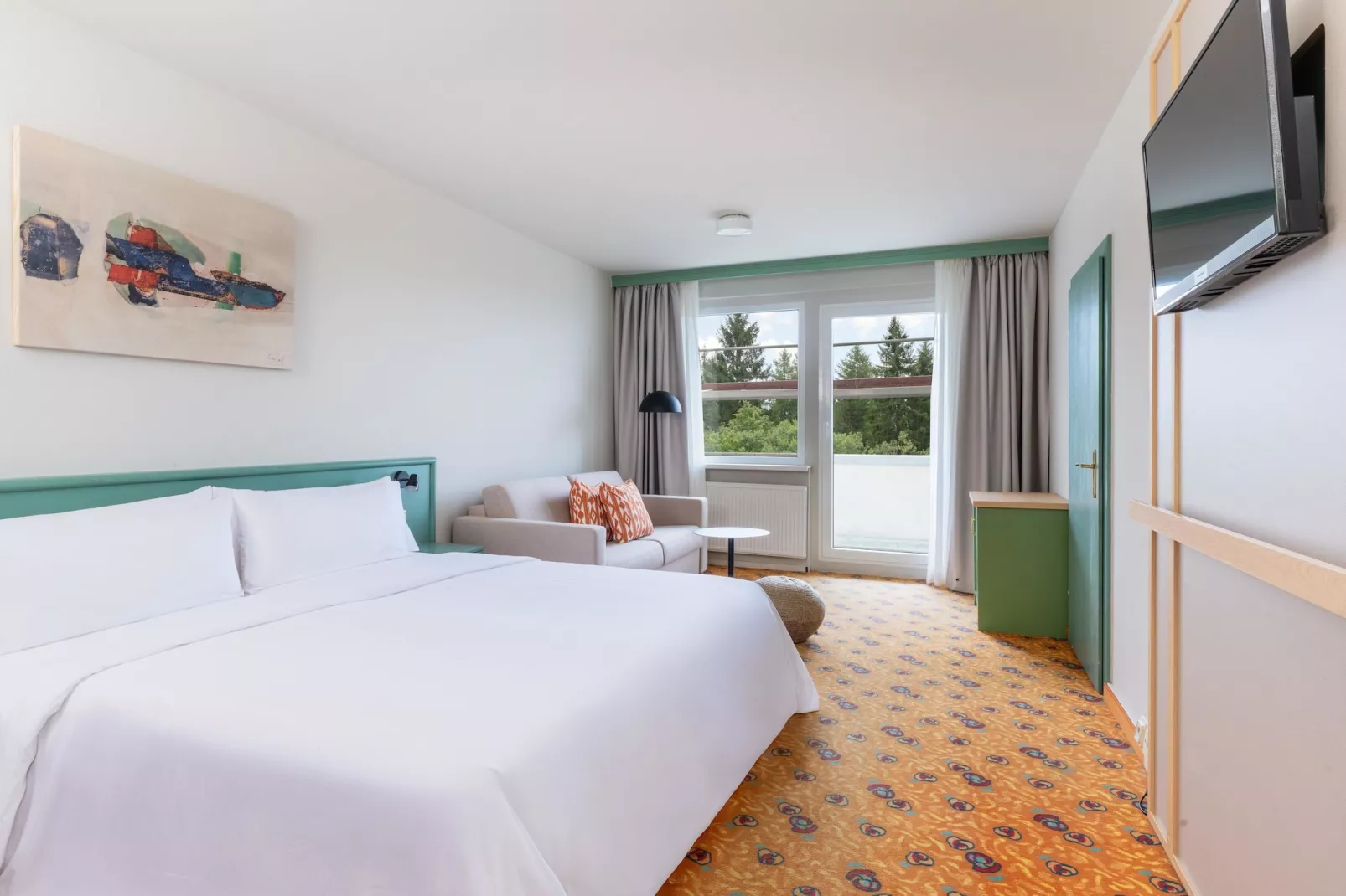 IFA Schöneck Ferienpark - 1_5 Raum App / AP15 ohne Balkon - Slaapkamer