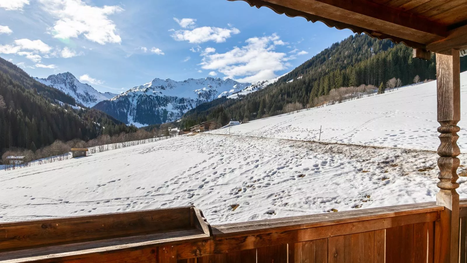 Hacklerhof Top 2 und 3 - Uitzicht winter