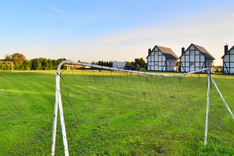 Piętrowy dom wakacyjny z tarasem 40 m2 dla 4 osób Jarosławiec-Tuinen zomer