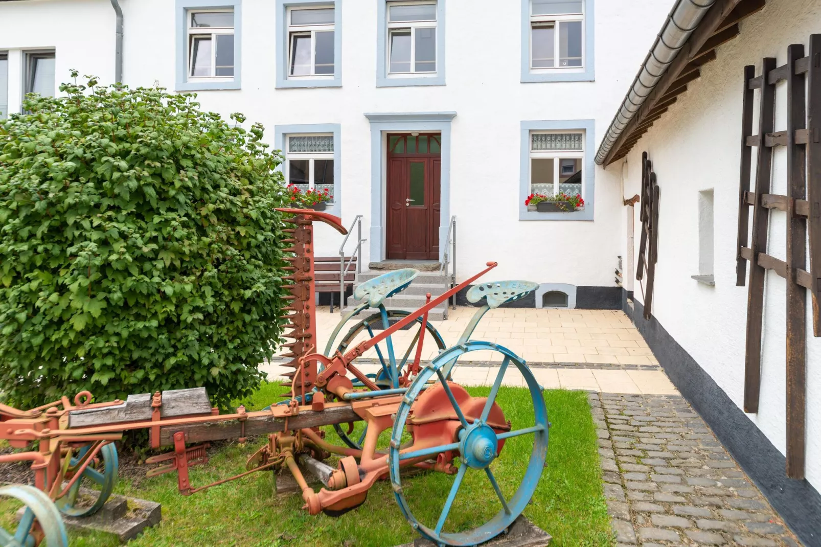 Vakantiehuis Museum Binsfeld-Terrasbalkon