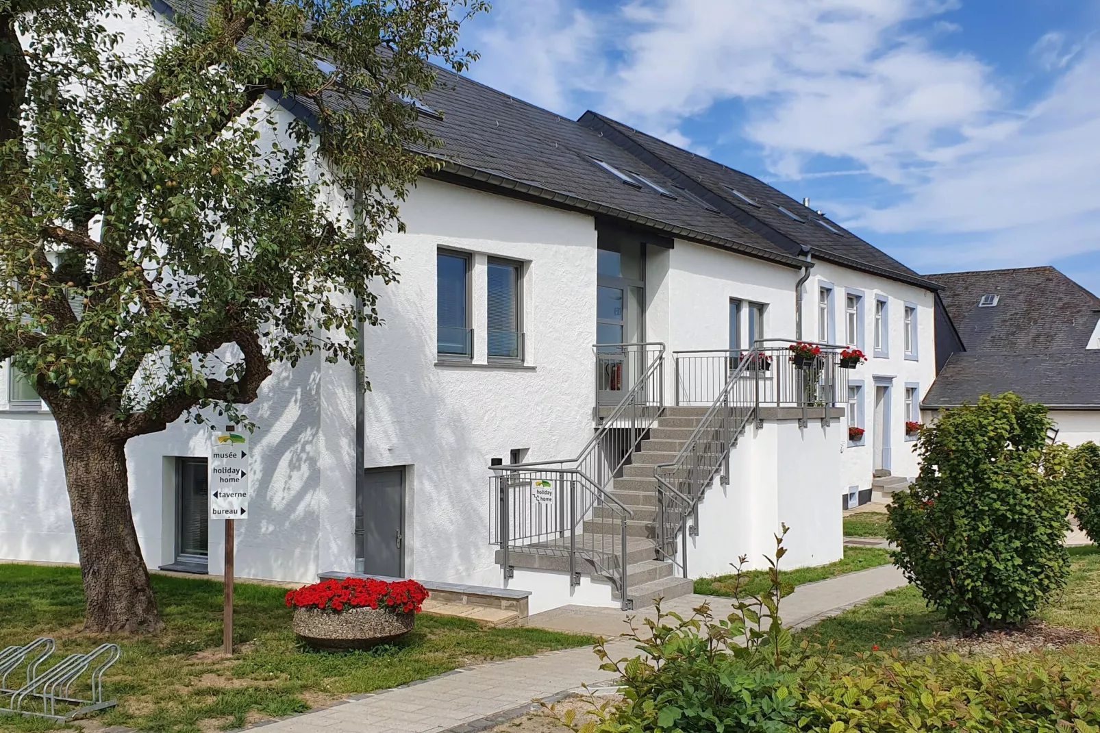 Vakantiehuis Museum Binsfeld-Buitenkant zomer