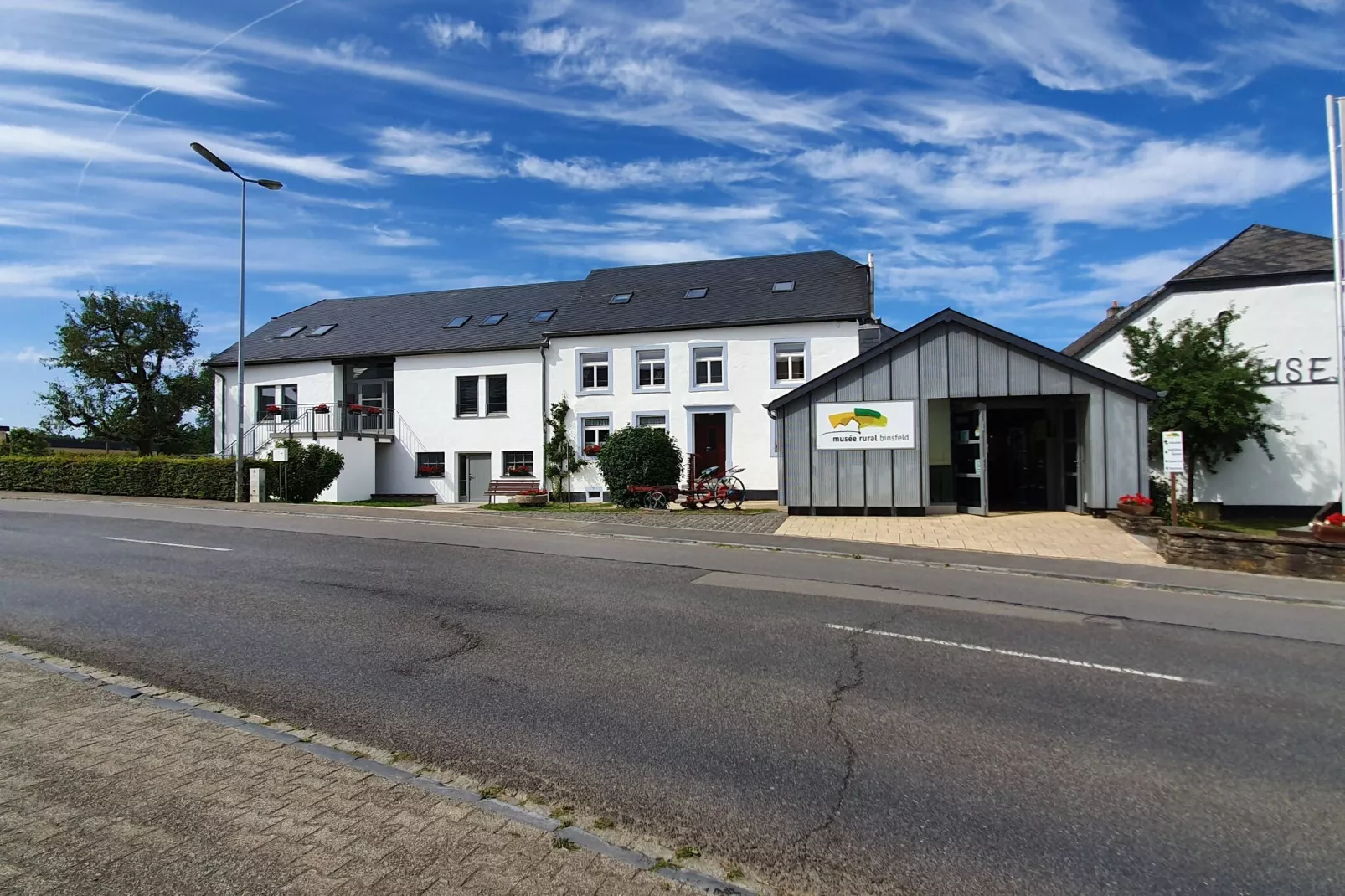 Vakantiehuis Museum Binsfeld-Buitenkant zomer