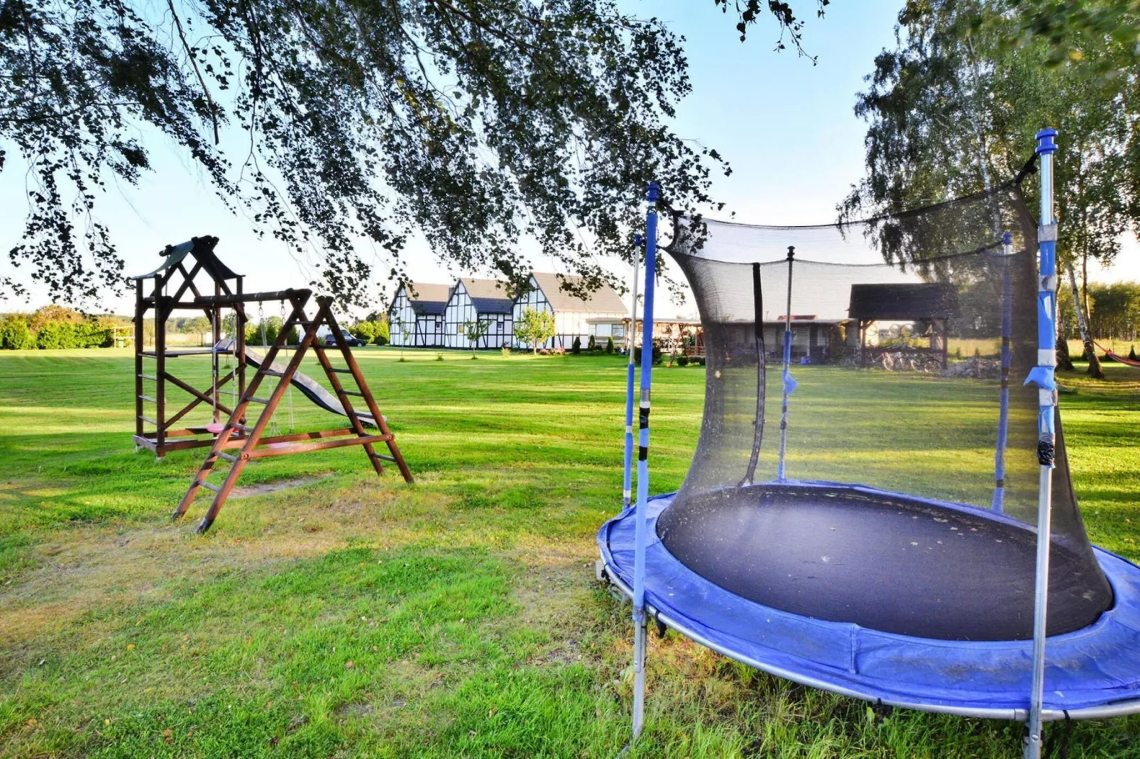 Domki Pani Marii 50 m2 dla 5 osób Jarosławiec-Parkfaciliteiten