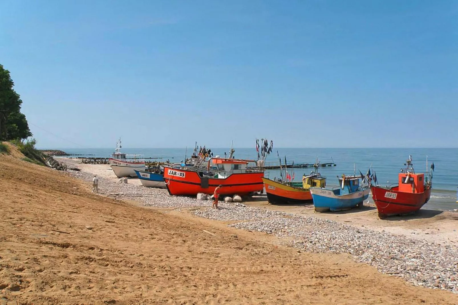 Domki Pani Marii 50 m2 dla 5 osób Jarosławiec-Gebieden zomer 20km