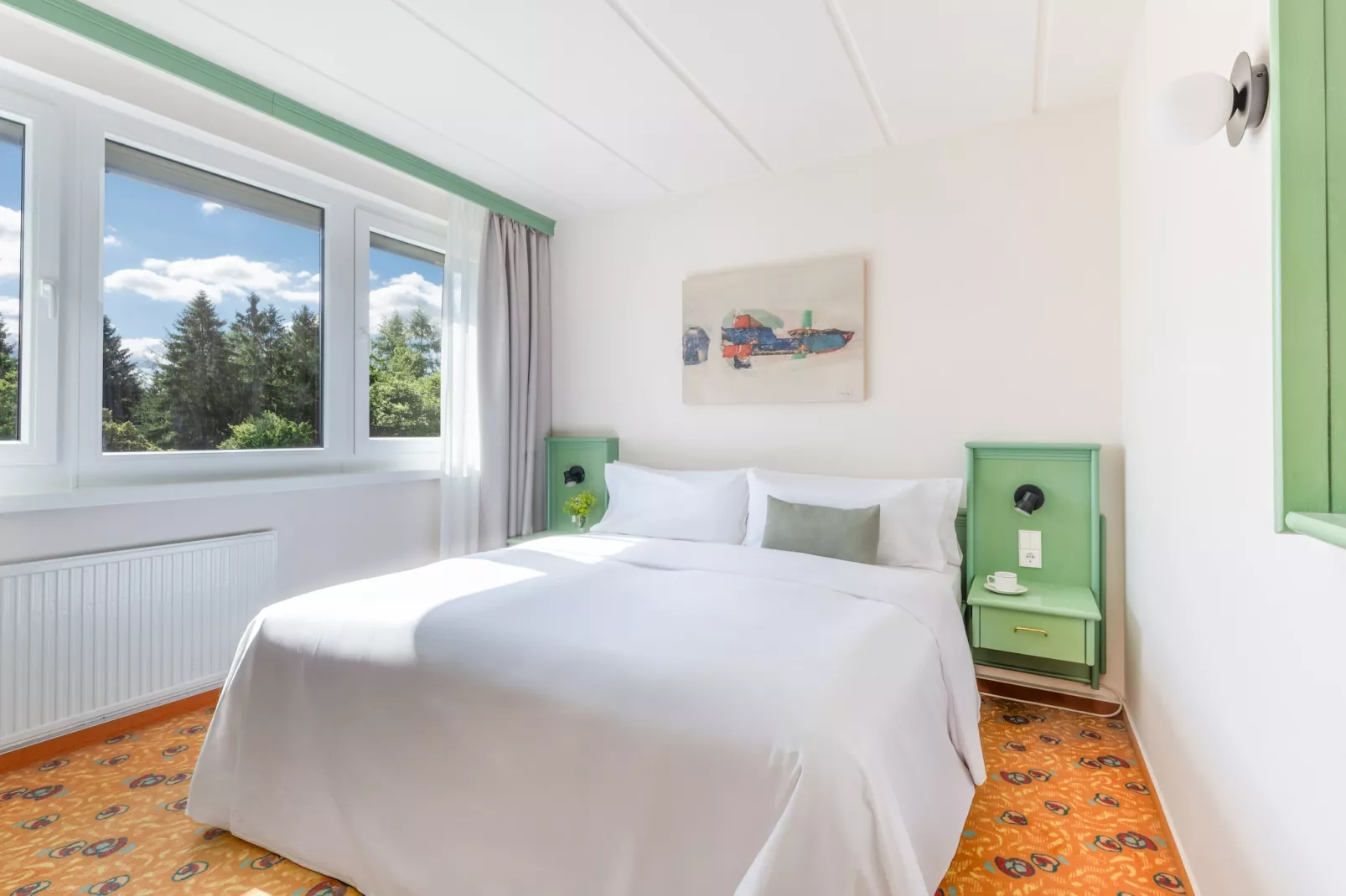 IFA Schöneck Ferienpark - 2 Raum App View/ AP2V mit Balkon - Slaapkamer