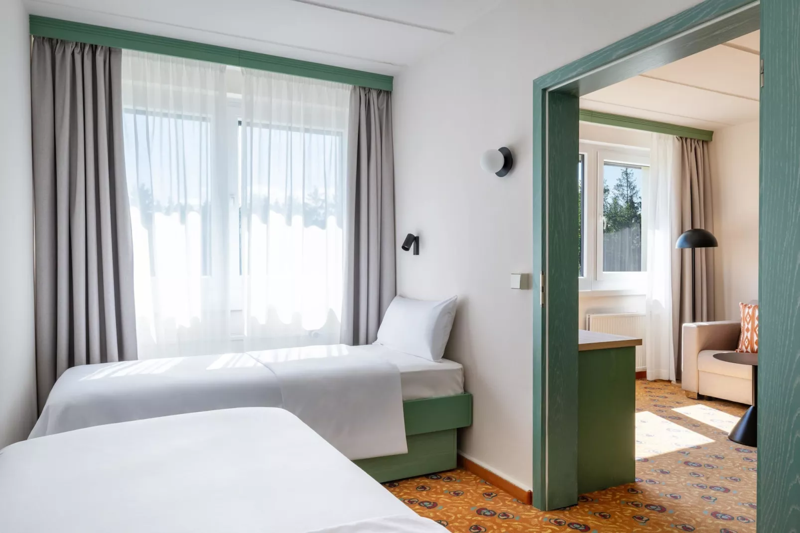 IFA Schöneck Ferienpark - 2 Raum App View/ AP2V mit Balkon - Slaapkamer