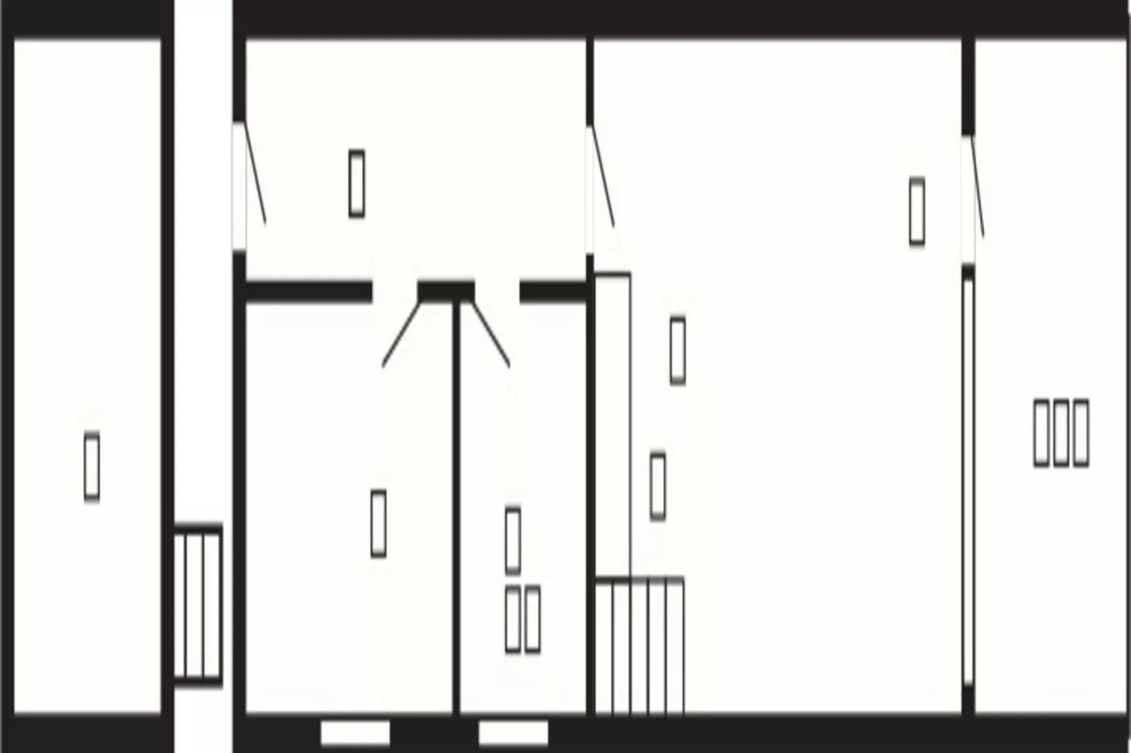 2½ room 1 st floor-Plattegrond