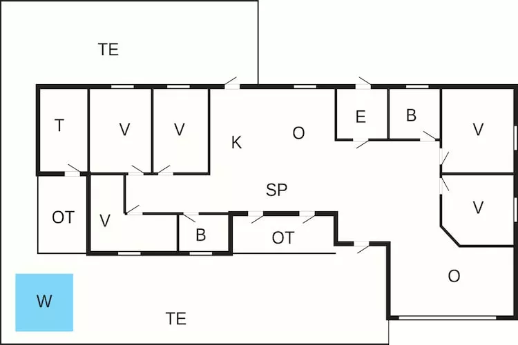 5 sterren vakantie huis in Hadsund - Plattegrond