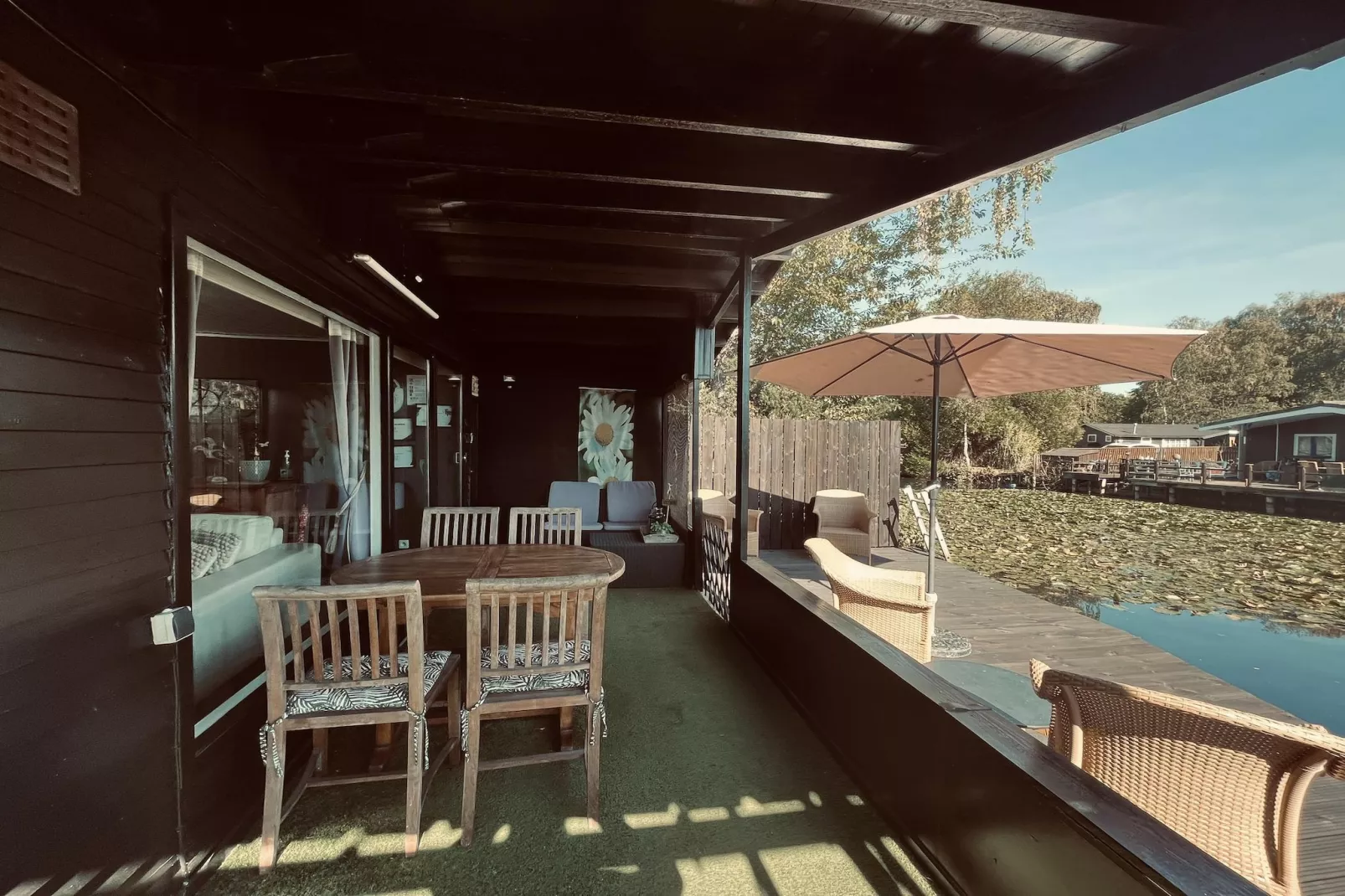 Vijverzicht - Terrasbalkon