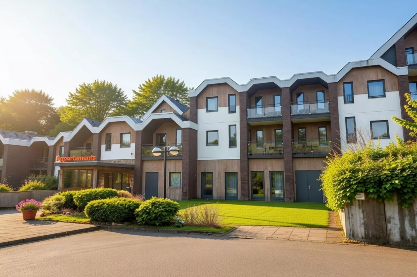 Apartment First Floor - Buitenkant zomer