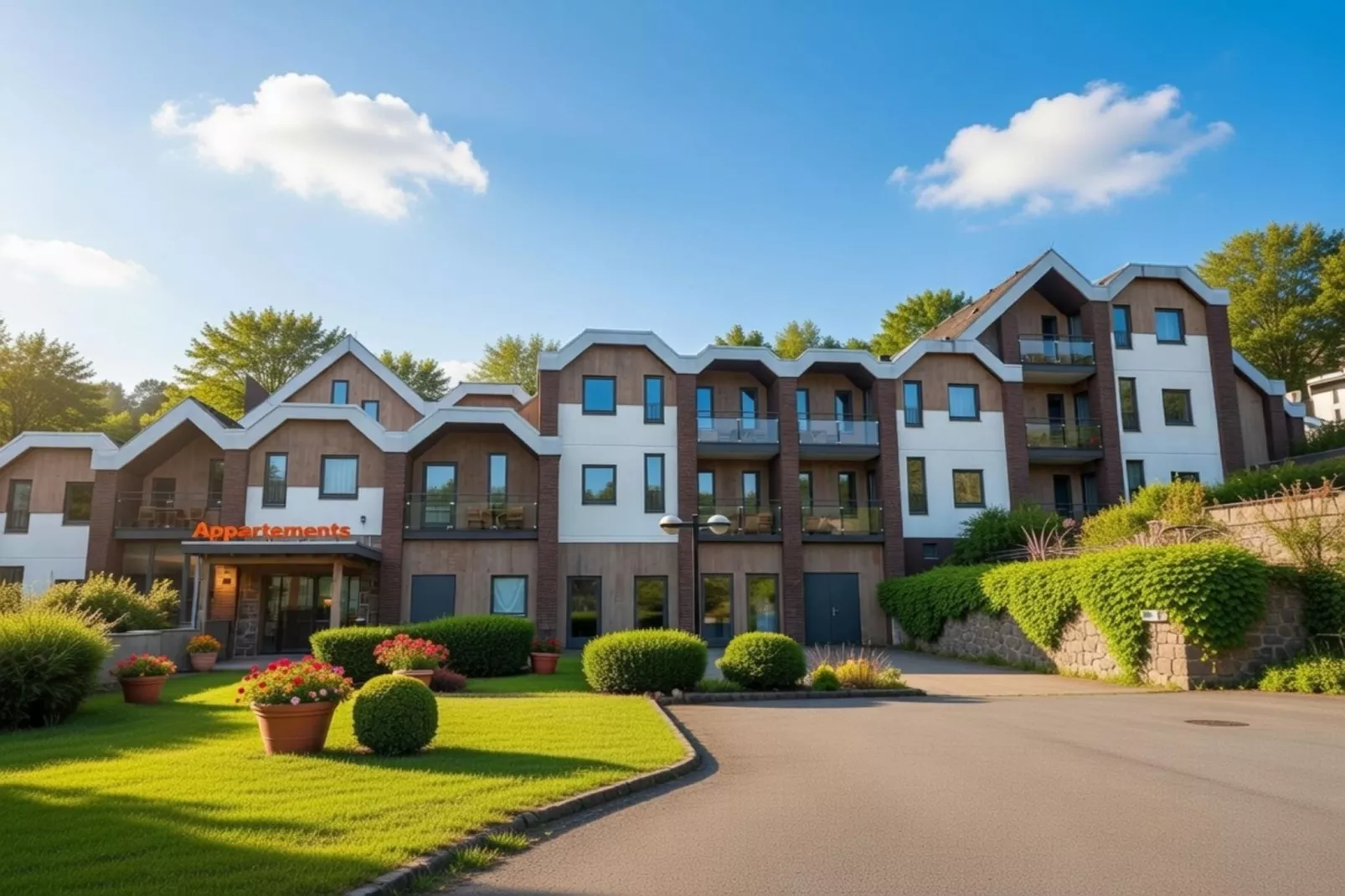 Apartment Third Floor - Buitenkant zomer