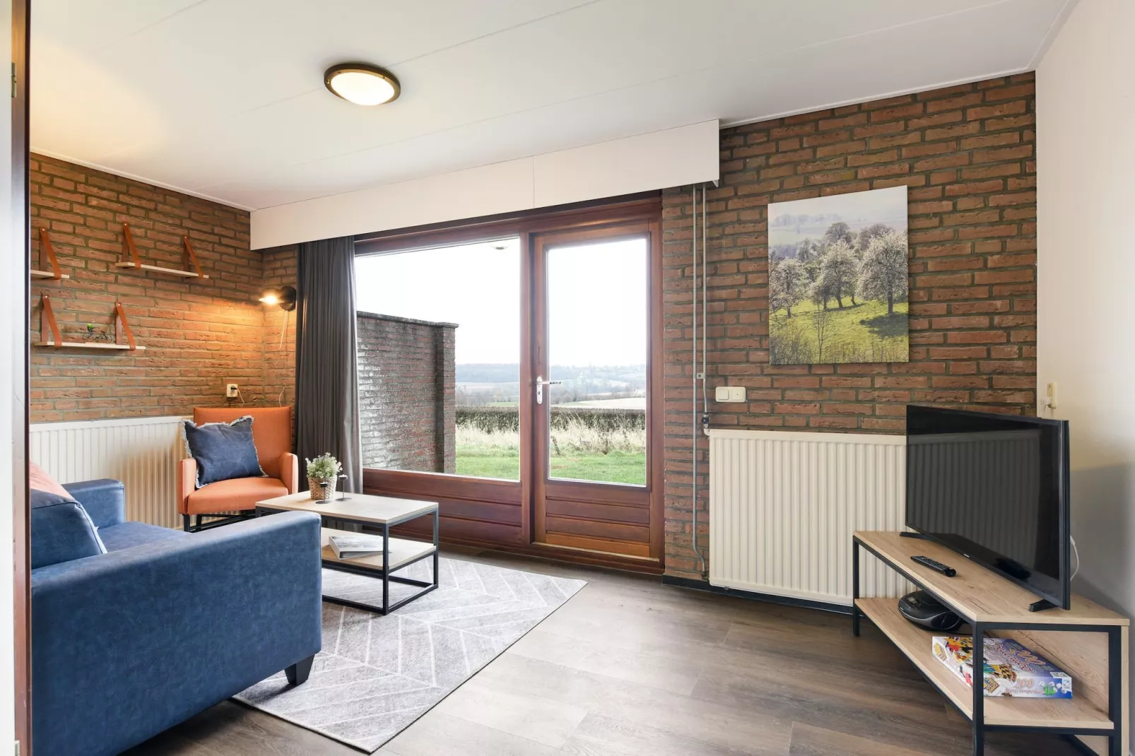 Bungalow 2A - Woonkamer