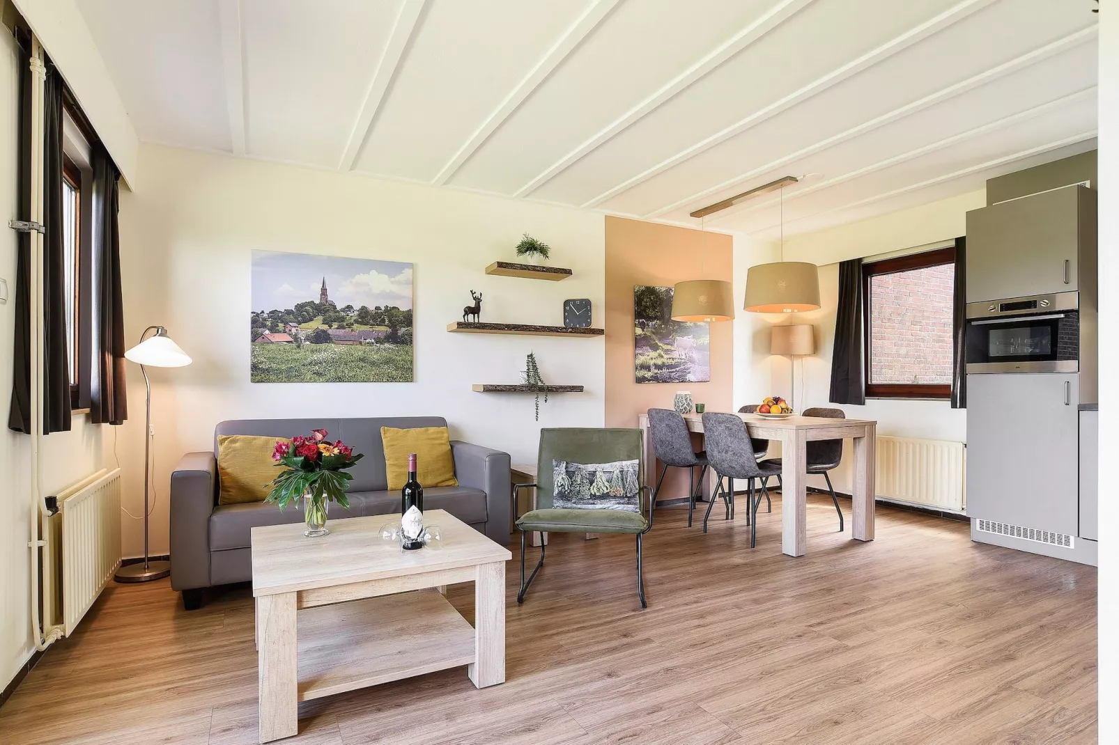 Bungalow 4B1 - Woonkamer