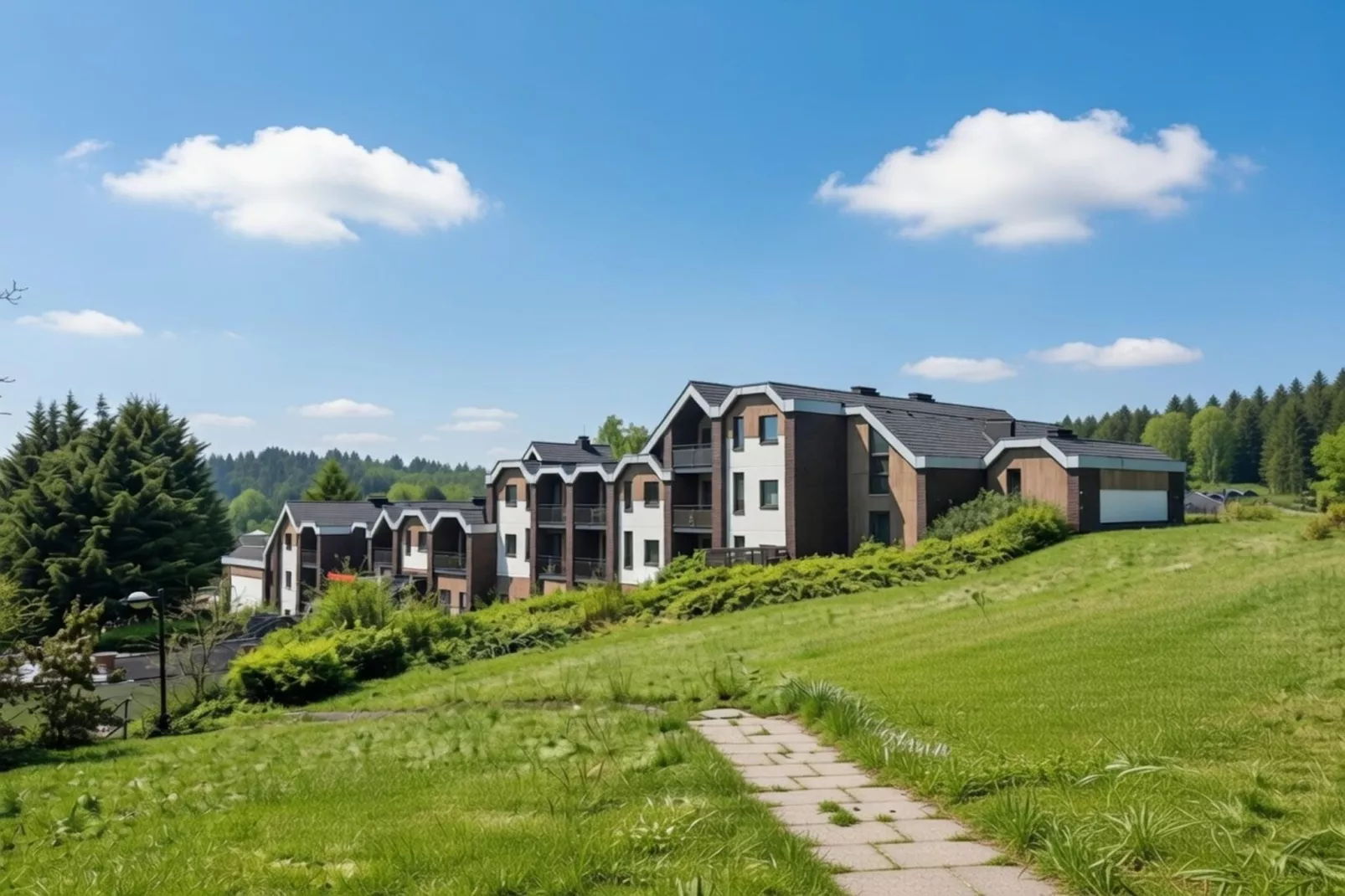 Apartment Third Floor - Buitenkant zomer