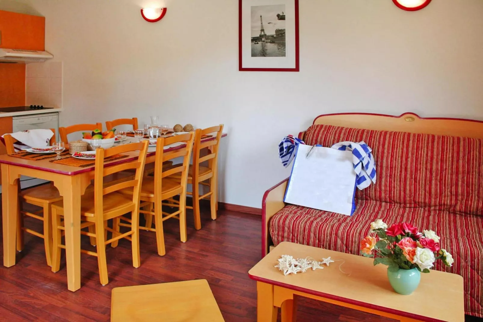 Residence Les Hameaux de la Chalosse Cassen // 3pcs 6 pers-Eetkamer