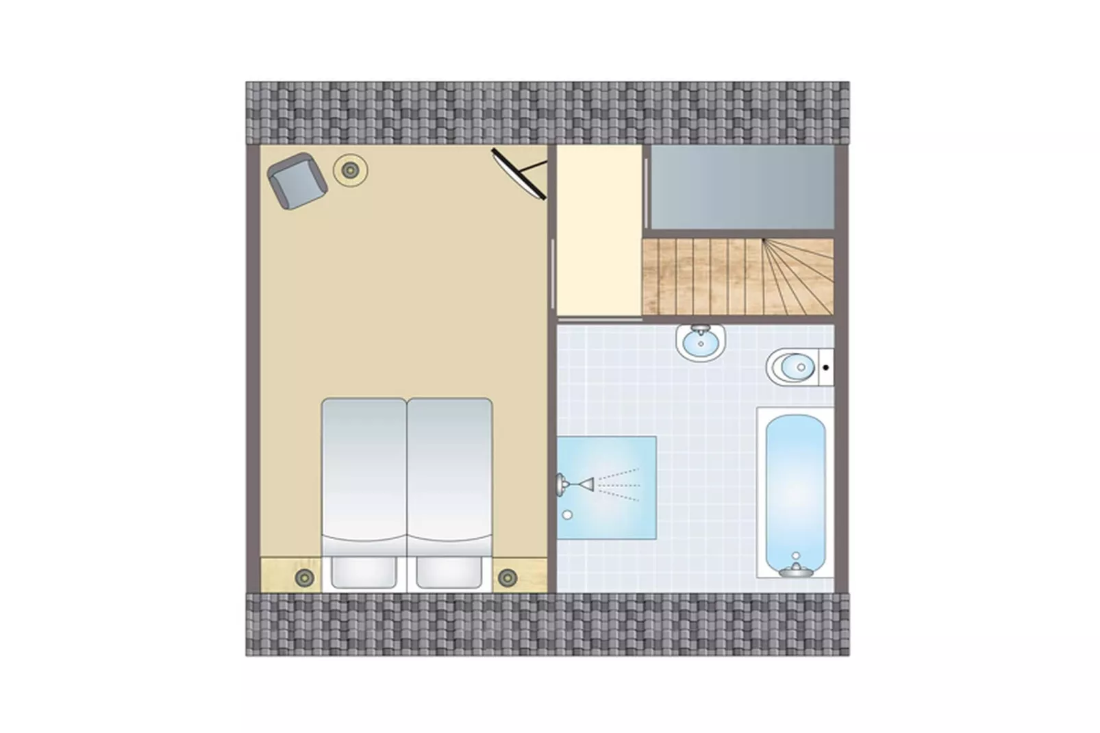 Vakantiepark Reevallis 4 - Plattegrond