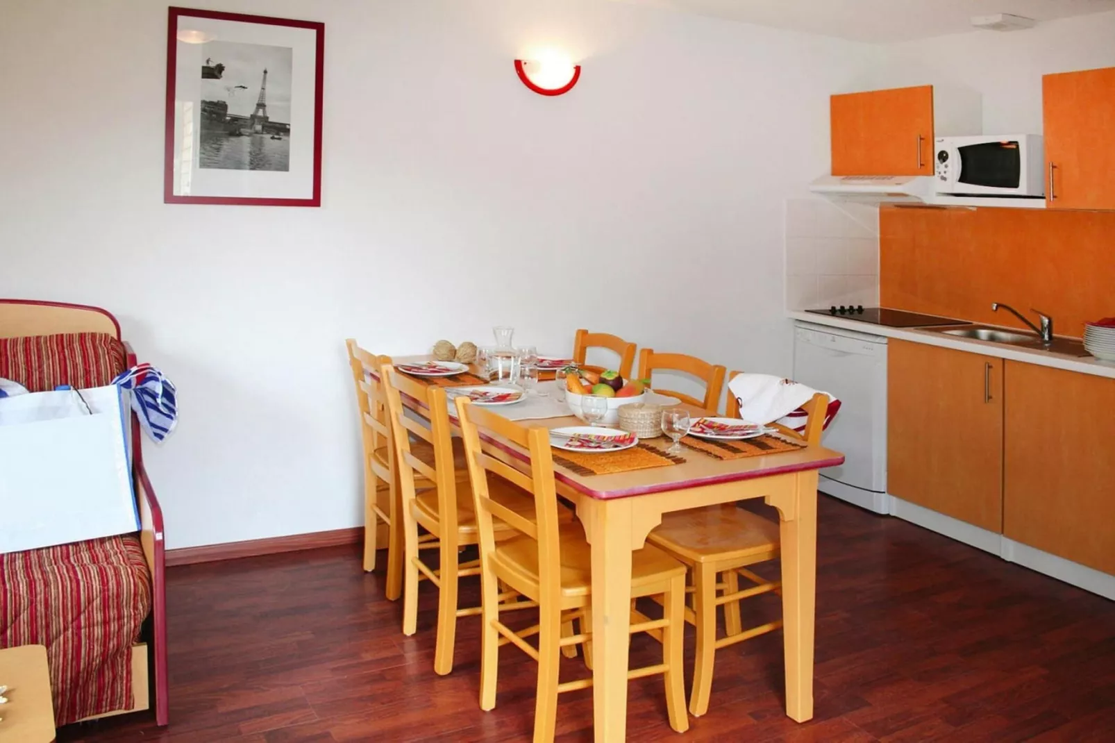 Residence Les Hameaux de la Chalosse Cassen // 3pcs 6 pers-Eetkamer