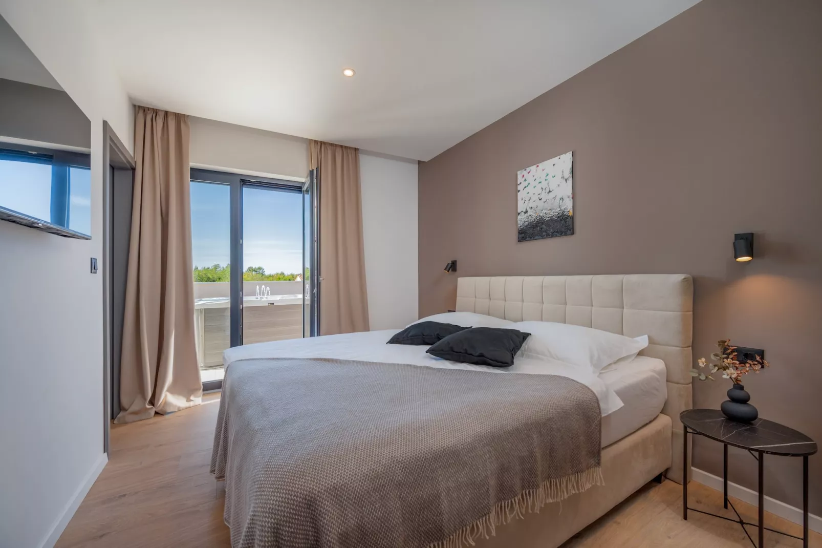 Villa Kalea with pool-Slaapkamer