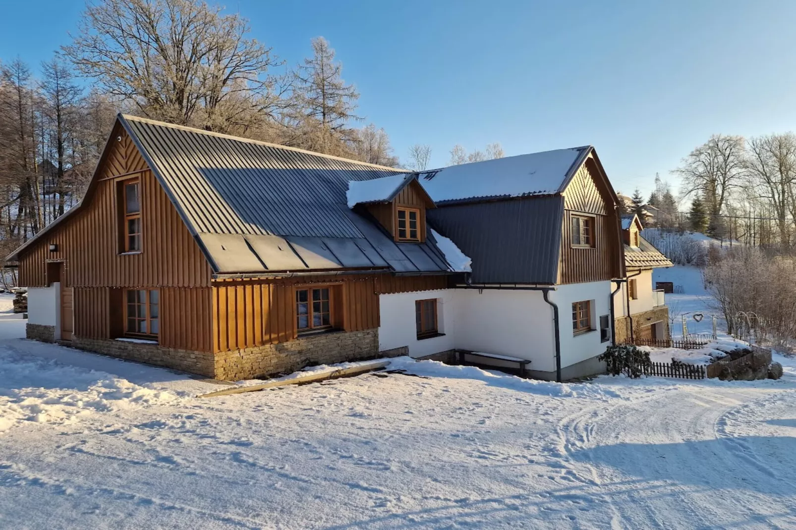 Vysoke nad Jizerou KDS007 - Uitzicht winter