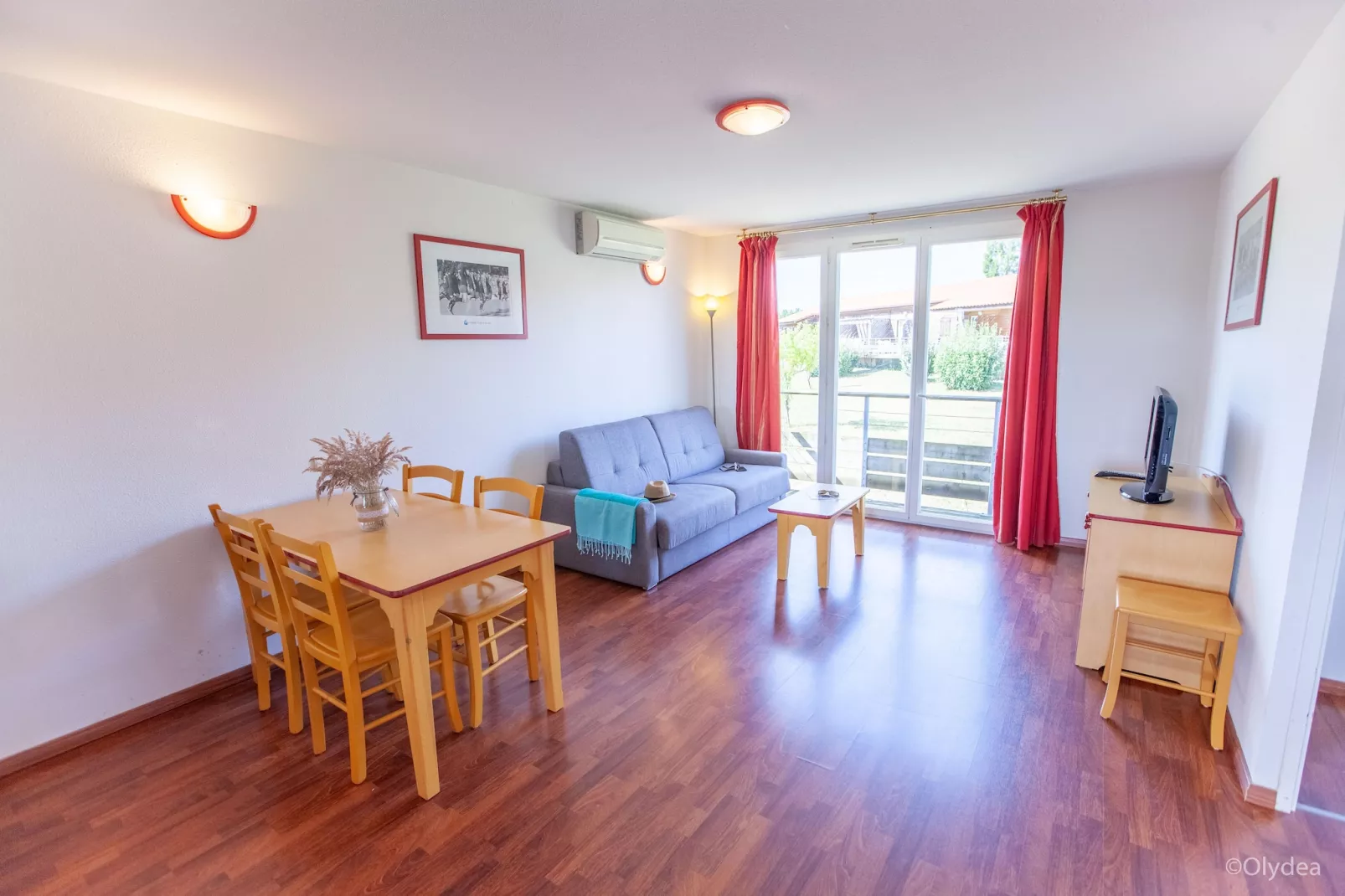 Residence Les Hameaux de la Chalosse Cassen // 3pcs 6 pers - Woonkamer