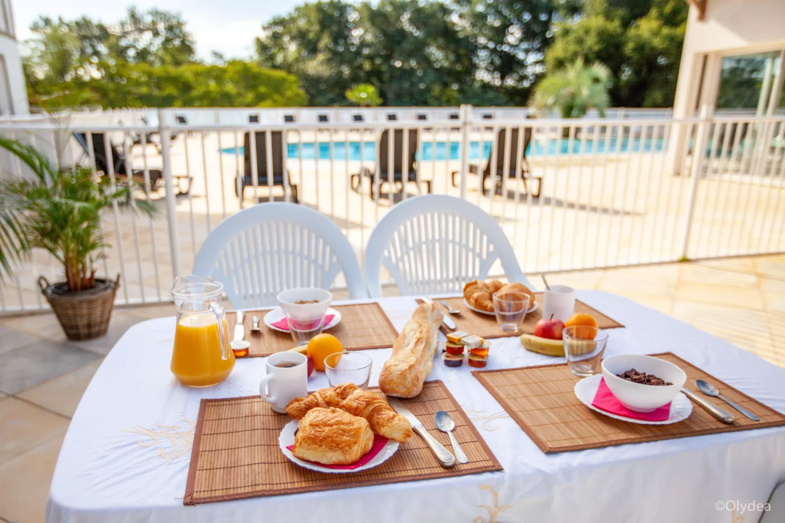 Residence Les Hameaux de la Chalosse Cassen // 3pcs 6 pers - Terrasbalkon