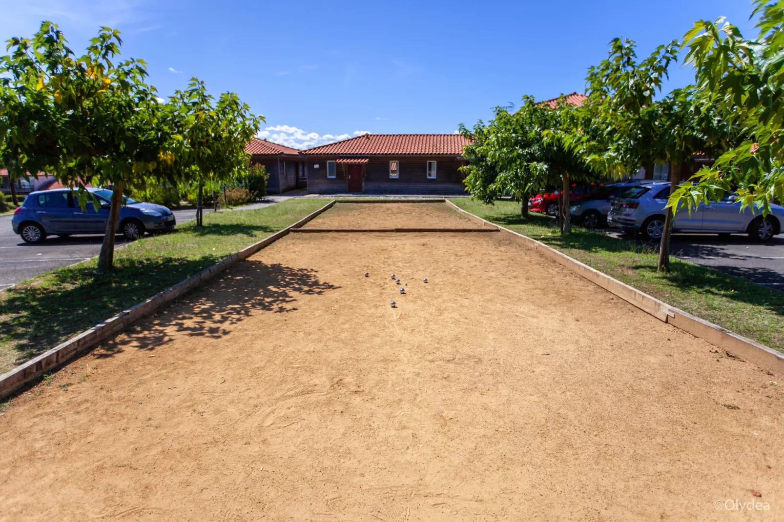 Residence Les Hameaux de la Chalosse Cassen // 3pcs 6 pers - Tuinen zomer