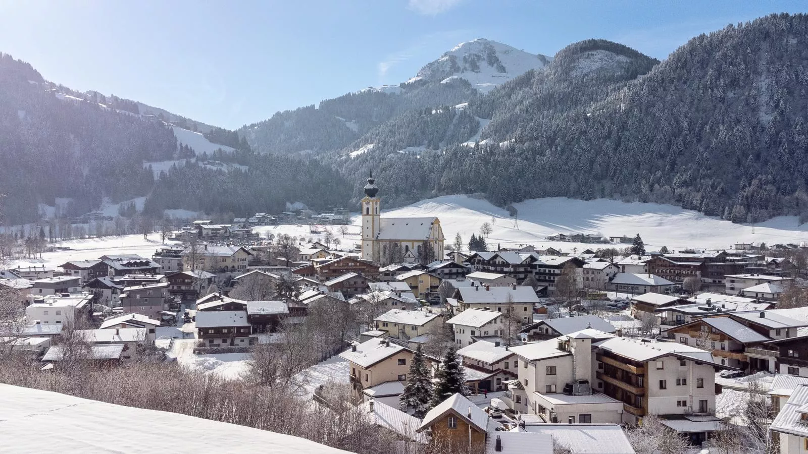 Obinghof - Uitzicht winter