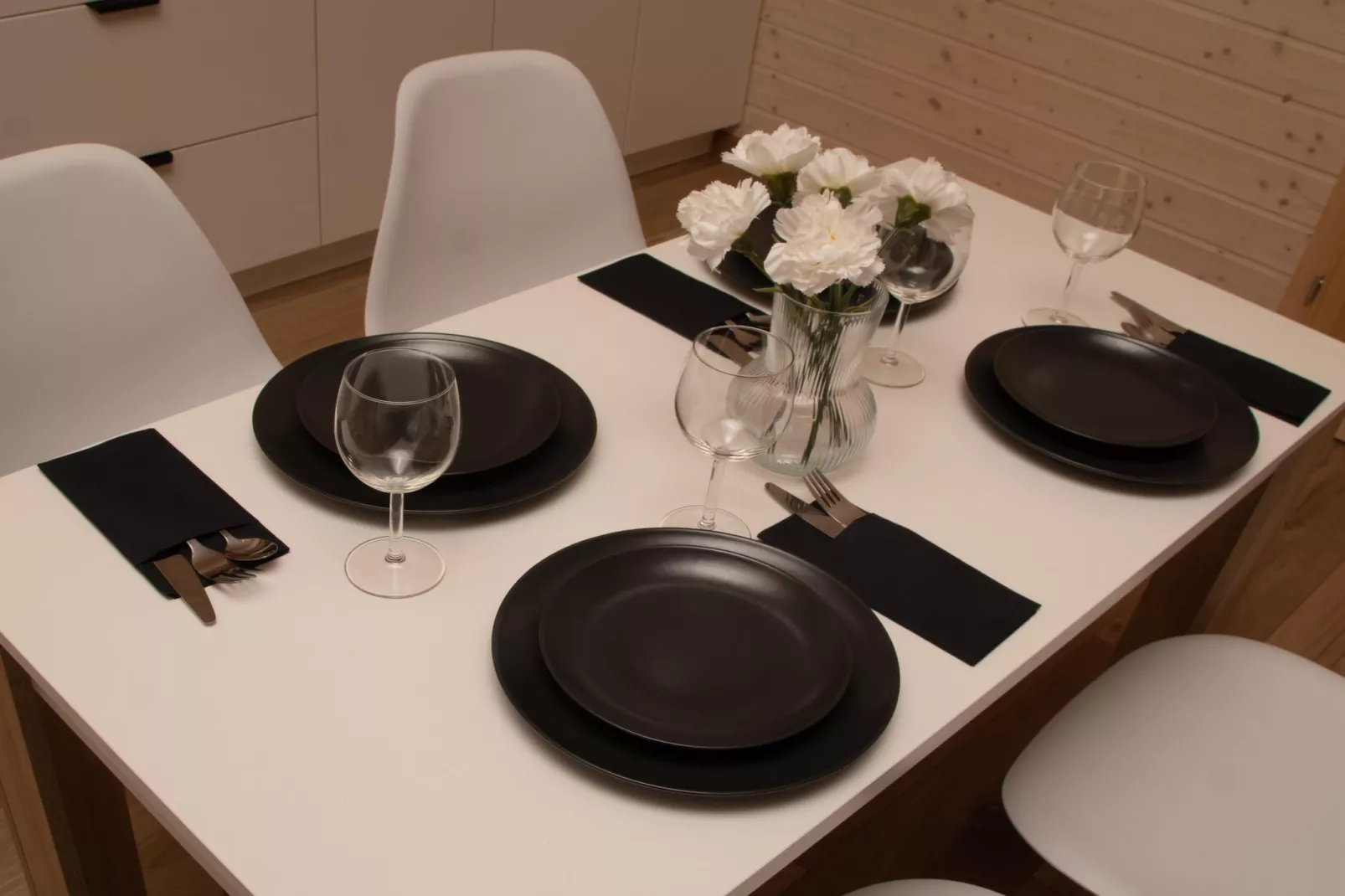 Skandynawskie domki letniskowe dla 5 osób Wicie-Eetkamer