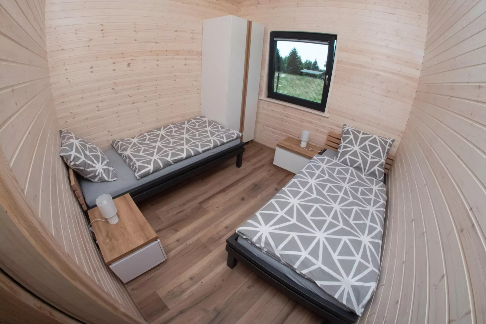 Skandynawskie domki letniskowe dla 5 osób Wicie-Slaapkamer